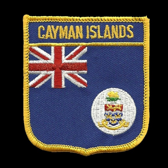 Cayman Islands Shield Patch Iron On British - Picture 3 of 3